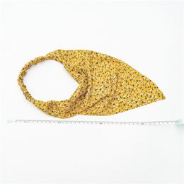 Printting good designs adult Hair Scarf Scrunchies Vintage Triangle Hairband Headband Without Clips Elastic Hair Bands Headwrap GGA4414