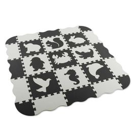 EVA Baby Spielmatte mit Zaun für Säuglingszimmer Boden Teppich Pads für Kinder Krabbeln Split Joint Puzzle Schaum Kinder Kissen 210724