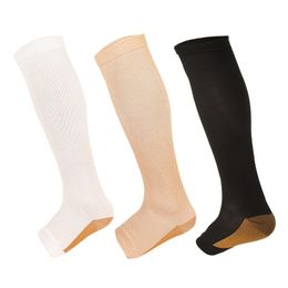 Men's Socks Men Compression Stockings Pack Unisex Sports Lot Prevent Varicose Veins Running