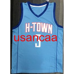 All embroidery 3# Paul 2021 season blue basketball jersey Customise men's women youth add any number name XS-5XL 6XL Vest