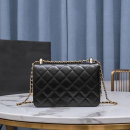 Classic Designers Shoulder Bags Handbags Top Quality Woman Fashion Genuine Leather designer handbag Women Flap Letters Black Crossbody Bag Size :14.5-22-8 666