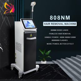 Salon use 808nm Diode Laser Hair Removal Machine 755 808 1064nm Germany Bar 808/755/1064nm Tri Wavelength Depilation Power Permanent Painlss