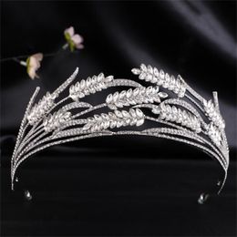 rhinestone pageant jewelry Australia - Hair Clips & Barrettes Luxury Crystal Bridal Crown For Women Girl Wedding Jewelry Accessories Rhinestone Diadem Pageant Prom Tiara Headband