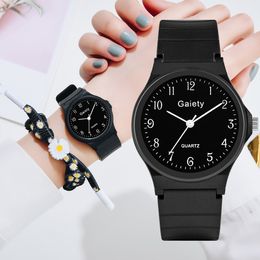 reloj negro mujer