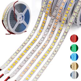 Strips 12V LED Strip 2835 5054 Light Waterproof Flexible Tape Lamp For Indoor Decoration 5mLED