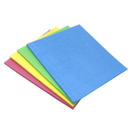 Cleaning Cloths Dishcloth Cellulose Sponge Eco-Friendly No Odour Reusable Duster For Kitchen absorbent decontamination not easy to touch oil RH51403