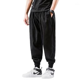 Mens Harem Pants Summer Streetwear Hip Hop Pencil Men Army Green Military Loose Cargo Trousers Cool Jogger Men's