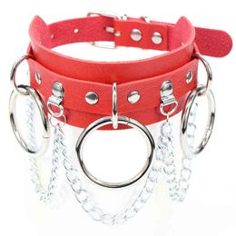 NXY Adult toys Sexy Necklace BDSM Bondage Collar Bound Slave Restraints For Girl Women Cosplay Fetsih Erotic Wear Sex Toy 1130