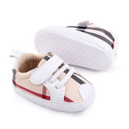 New Fashion Newborn Baby Shoes Boys and Girls Shoes Cotton Casual Sneakers Soft Sole Non-Slip Toddler Shoes First Walkers