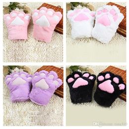Sexy The maid cat mother cat claw gloves Cosplay accessories Anime Costume Plush Gloves Paw Party gloves Supplies