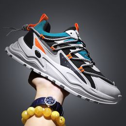 Fashion Big Size 39-44 Outdoor Sports shoes Jogging Walking Hiking Running Sneakers Trainers Men's Women's Soft Bottom