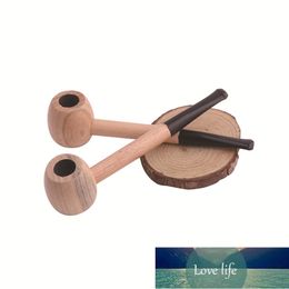 Portable Hand Wood Tobacco Pipe Carving Chimney Philtre Wood Smoking Pipes Cigar Narguile Grinder Smoke Cigarette Holder Factory price expert design Quality Latest