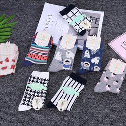 Classic old style street socks Spring and summer, cotton in the tube thousand bird European and American