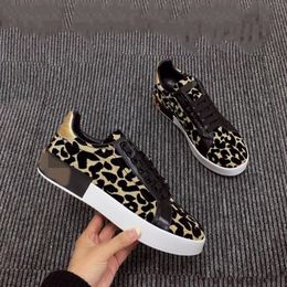 Fashion Best Top Quality real leather Handmade Multicolor Gradient Technical sneakers men women famous shoes Trainers size35-45 kljj0001