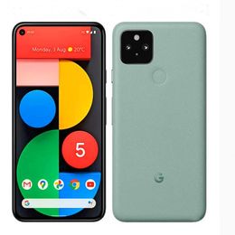 Original Google Pixel 5 5G Mobile Phone 8GB RAM 128GB ROM Snapdragon 765G Android 6.0 inch Full Screen 16.0MP HDR NFC Face ID Fingerprint Smart Cellphone