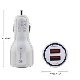 Useful Fast Dual Usb 2.5A Adapter Car Charger For IPhone Samsung Smart Phone Universal