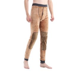 Thermo Thermal Underwear Just for Height 186-200cm Tall People Men Length 120cm Winter Heated Warm Johns Pants Male Plus Long 210518