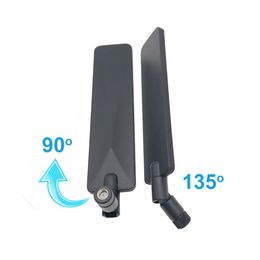 OEM 5G antenna full Netcom LTE omnidirectional GPRS 2G 3G 4G router rubber stick wireless antennas folding high gain 22DBI SMA connector