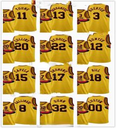 2021 2022 City Gold Basketball Jerseys Clint Capela Kris Dunn Bruno Fernando Brandon Goodwin Onyeka Okongwu Skylar Mays Nathan Knight Solomo