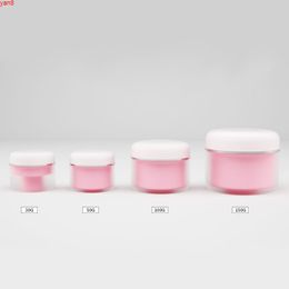 300pcs/lot 30g/50g/100g/150g Refillable Bottles Plastic Empty Makeup Jar Pot Travel Face Cream/Lotion/Cosmetic Containergood qualty