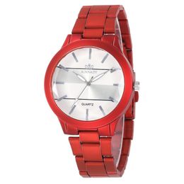 Wristwatches Women Watch Rose Gold Jelly Color Fashion Bracelet Stainless Steel Band Quartz Analog Wrist 2021 Saat