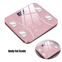 Body Fat Scales Intelligent Electronic Weight Scale High Precision Digital BMI Scale Water Mass Health Body Composition Analyzer H1229