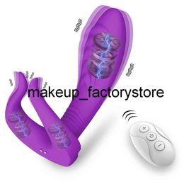 Massage Wireless Remote Control Vibrator Dildo For Women Nipple Clit Clitoris Stimulator Female Masturbator Sex Toys Goods For Adults