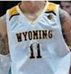 Basketball Nik1 NCAA Wyoming Cowboys Basketball Jersey 0 Jake Hendricks 1 Bradley Belt 2 AJ Banks 5 Haize Fornstrom Custom Stitched