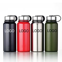 Amazon Hot Selling Outdoor Jogging Sport Insulated Thermos Vacuum Flasks Double Wall Space Stainless Steel Drinking Water