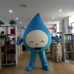 Charitable activities Rain Drop Mascot Costume Halloween Christmas Cartoon Character Outfits Suit Advertising Leaflets Clothings Carnival Unisex Adults Outfit