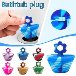 Other Bath & Toilet Supplies Flower Silicone Plug Abrasion Resistant And Corrosion Bathtub 1pc For Kitchen Bathroom Drains