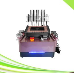 salon clinic 6 in 1 spa rf face lift radio frequency cavitation fat burning slim ultrasonic cavitation machine