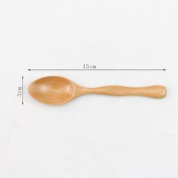 Beech wood spoon wooden fork Japanese honey spoon spoon household tableware