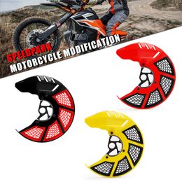 Disco de freno delantero para motocicleta, cubierta protectora de Rotor compatible con HONDA CRF250R CRF450R, accesorios profesionales Car