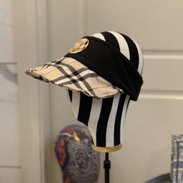 Letter Embroidery visor summer Sports Baseball Bonnet sun Cap for Man Women Designers stripe Ball Caps Hats Mens Womens Beanie hat