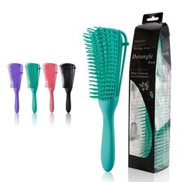 Detangling Hair Clippers Brush Scalp Massage Comb Detangler For Kinky Curly Hairs Wet Dry Thick Wavy Brushes Hairbrush Salon