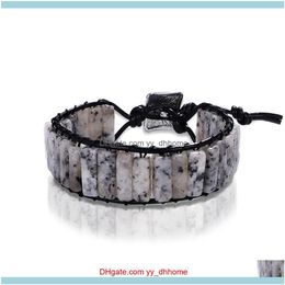 Bracelets Jewelry Trendy Fashion Ins Designer Bohemia Colorful Stone Bricks Handmade Braided Adjustable String Bangle Bracelet For Woman Dro