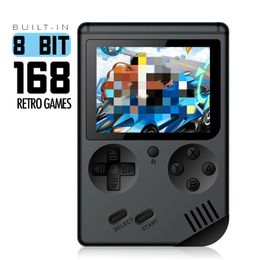 Coolbaby RS-6A Portable 8 Bit 3.0 Inch LCD Screen Handheld Retro Video Game Console Built-in 168 Classic Games Support TV Output