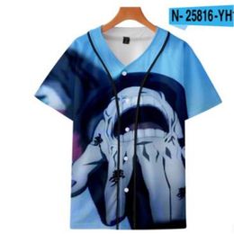 Baseball Jerseys 3D T Shirt Men Funny Print Male T-Shirts Casual Fitness Tee-Shirt Homme Hip Hop Tops Tee 036
