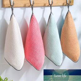 5-piece Set Of Kitchen Daily Dish Towel Dish Cloth Kitchen Rag Non-stick Oil Table Cleaning Cloth Absorbent Scouring Pad Factory price expert design Quality Latest
