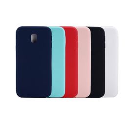 Matte Soft Cases For Samsung Galaxy J3 J5 J7 2017 J3 J4 J6 Plus J8 2018 Silicone Back Cover Phone Case For Samsung J330 J530 J730