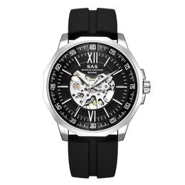 sichu1-2021 SAS new men's large dial hollow automatic mechanical watch