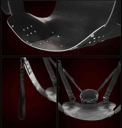 NXY Sm bondage Top Quality Two Layers Leather Sling Sex Hammock Swing Chair bed and Pillow Toys for Couple Bondage 1126