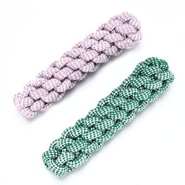 Hucky Kitty Chewing High Quality Cotton String Toys with 2pcs of Distorted Shape Small and Medium Aggression Chewer Bites