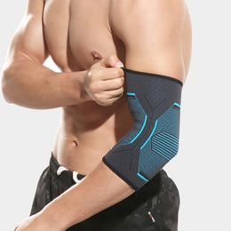 Elbow & Knee Pads 1Pair Support Fitness Gym Elastic Protective Pad Absorb Sweat Sport Basketball Arm Sleeve Brace Wrap