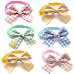 Dog Apparel 50/100 Pc Accessories For Small Mediun Dogs Fashion Cute Pet Supplies Bowtie Holiday Puppy Bow Ties Grooming