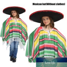 Mexican Traditionaa Carnival Hat Cosplay Prop Colourful Mexican National Hat For Halloween Masquerade Party Factory price expert design Quality Latest Style