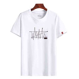 T Shirt for Men Clothing 2021 Summer Fashion Graphic Vintage Tshirt Harajuku Manga Anime O-Neck White Oversized S-6XL T-shirt H1218