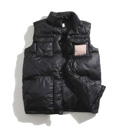Fashion Mens Vest Winter Wear Warm Single Breasted Tops In Various Colors Outdoor Play Clothes Handsome and Charming Collocation