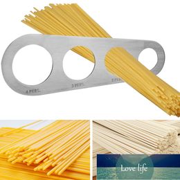 1Pcs Kitchen Stainless Steel Pasta Noodle Measure Kitchen Accessories 4 Holes Spaghetti Measurer Tools Factory price expert design Quality Latest
